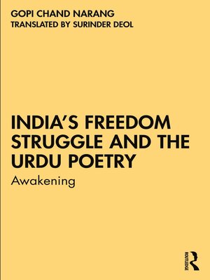 cover image of India's Freedom Struggle and the Urdu Poetry
